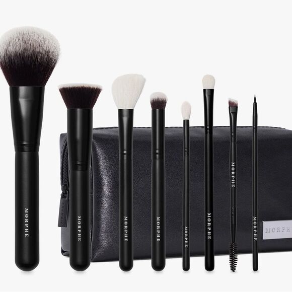 Morphe Get Things Started 8-Piece Brush Collection/Bag - Picture 5 of 7